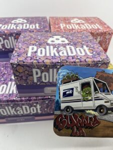 polkadot chocolate bar