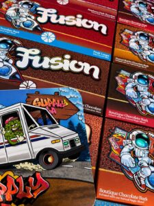 fusion chocolate bars 6g