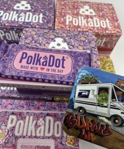 polkadot chocolate bar