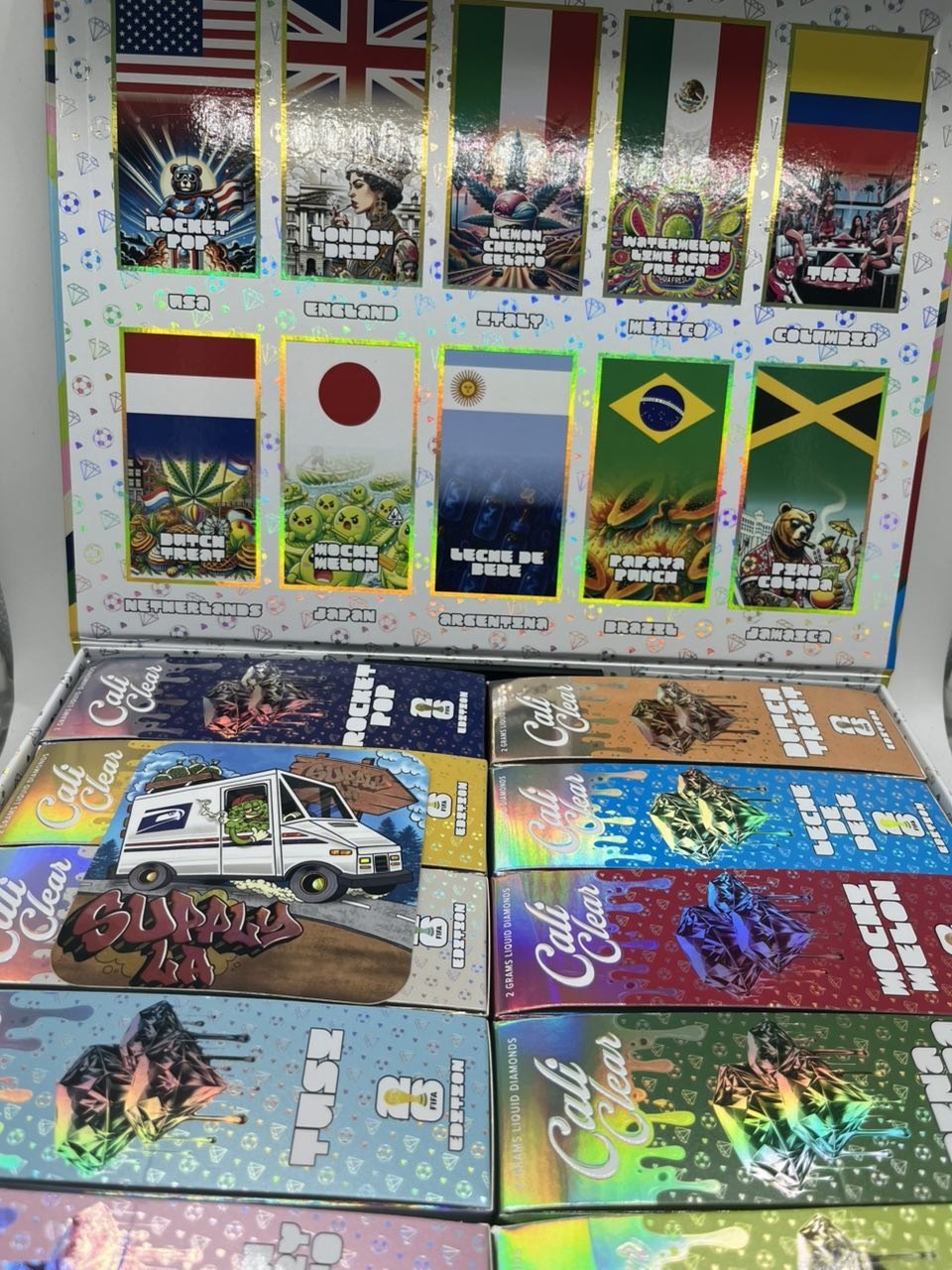 Cali Clear World Cup Edition 2g Disposable