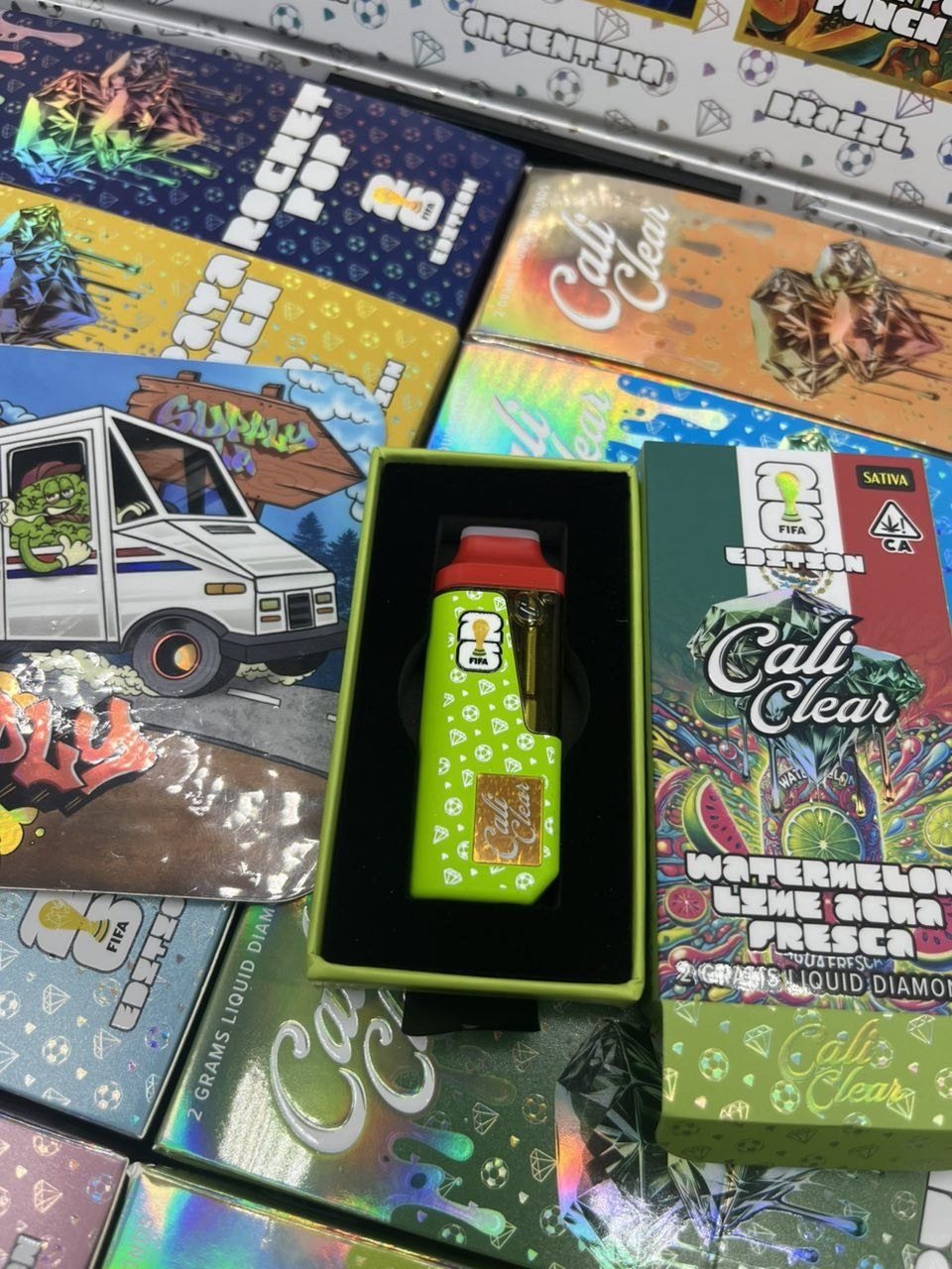 Cali Clear World Cup Edition 2g Disposable