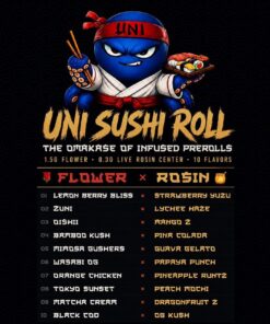 Uni Extract Sushi Rolls